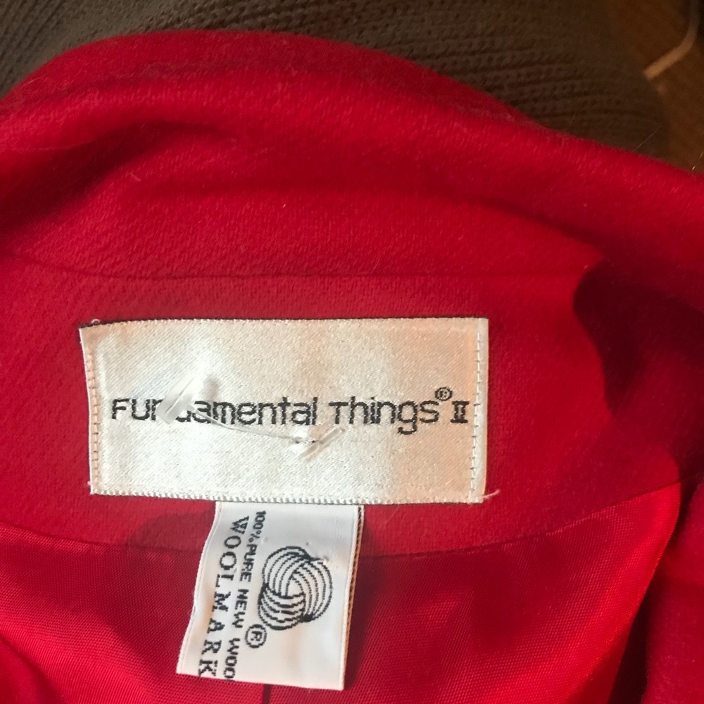 Like New Things Wool Red Jacket - image 6